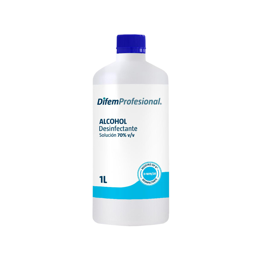 Alcohol desinfectante 70% 1lt