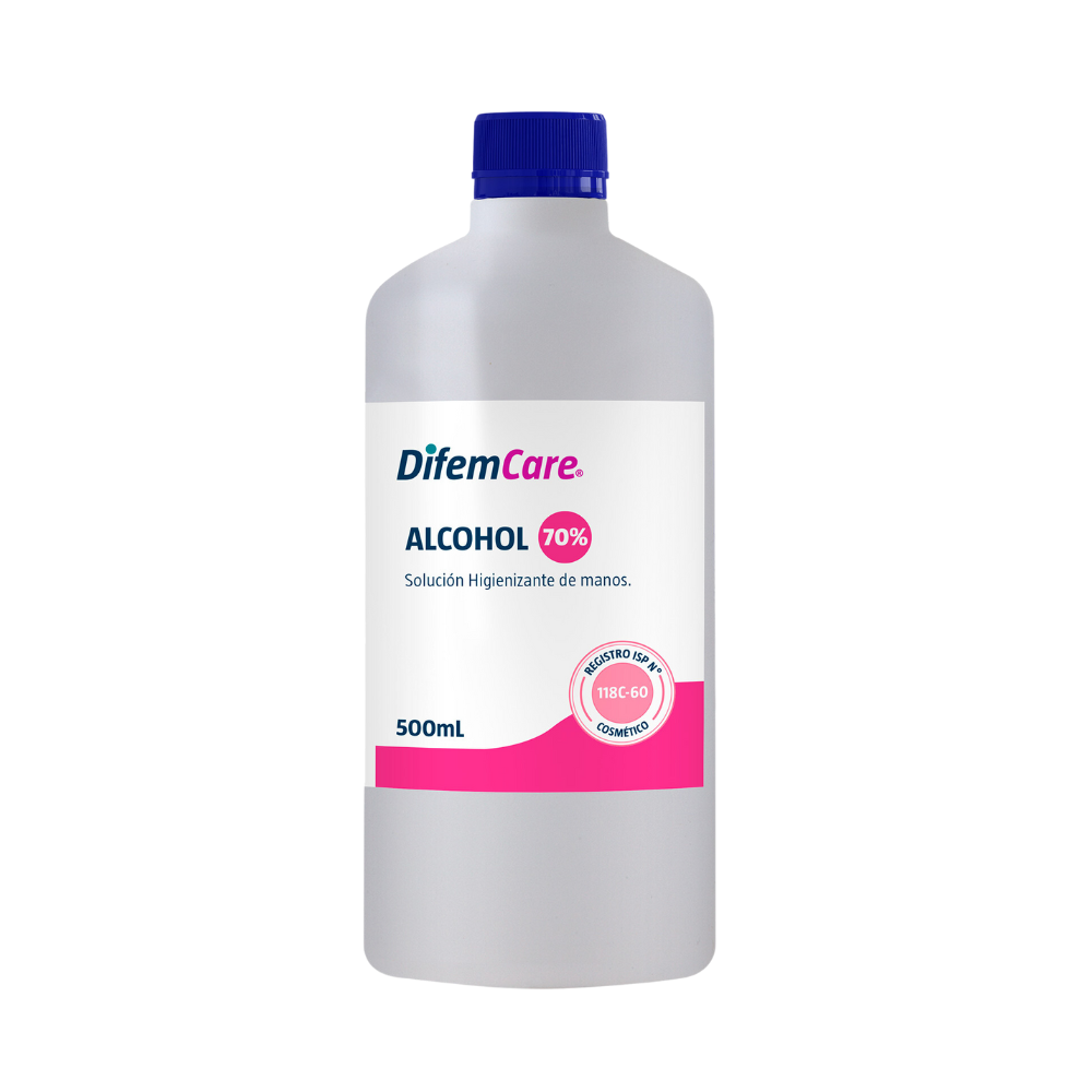 Alcohol higienizante de manos 70% 500ml