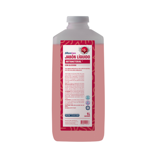 Jabón antibacterial con glicerina