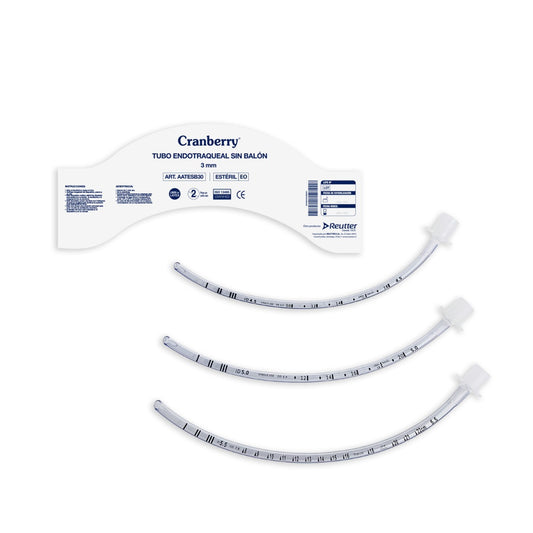 Tubo endotraqueal sin balón